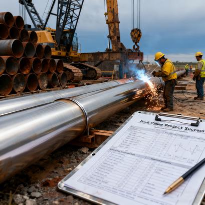 Pipeline Project Success: Material Selection Analysis for Oil and Gas Long-Haul Pipelines
