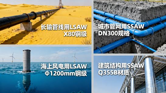 Comprehensive Industry Guide to Spiral Welded and Longitudinal Welded Steel Pipes (SSAW & LSAW)